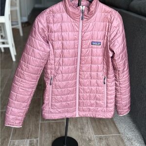 Patagonia Nano Puff Jacket Women’s Small Pink Lightweight Insulated